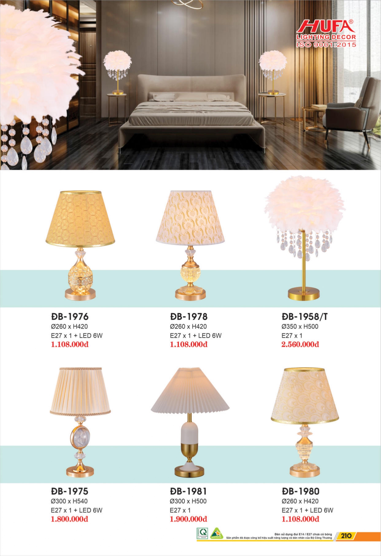 Bảng giá đèn LED HUFA 2026